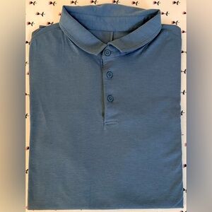 Lululemon Evolution Polo Shirt – Blue – Men’s Size L – EUC
